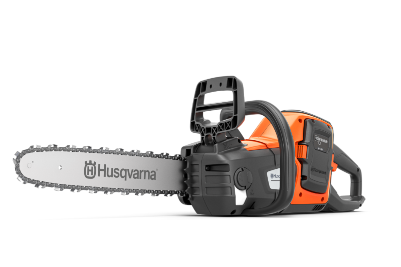Batterie supplémentaire offerte pour l&rsquo;achat de certaines tronçonneuses à batterie Husqvarna (incluant batterie et chargeur)